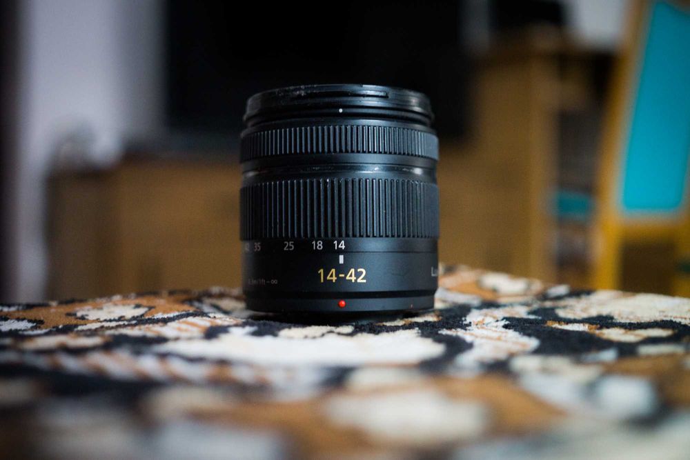 Obiectiv Mirorr Panasonic G Vario 14-42 mm , Mega Ois.