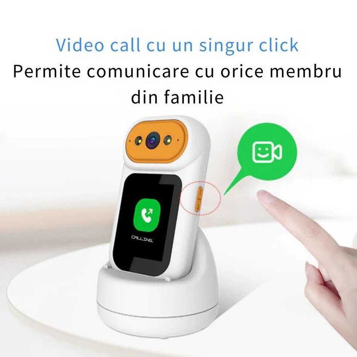 Camera video AI 360, apel video, comunicare, monitorizare bebelusi