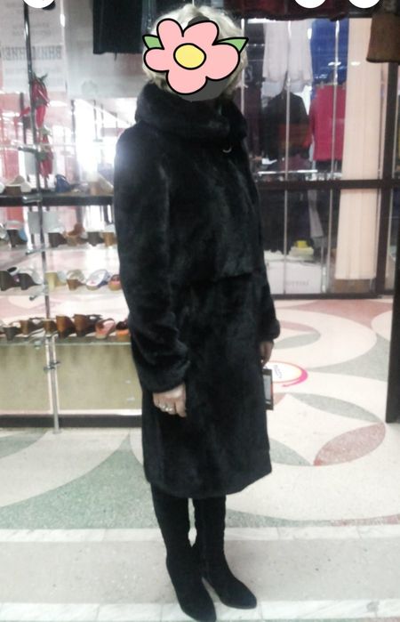 Шуба норковая Блекглама