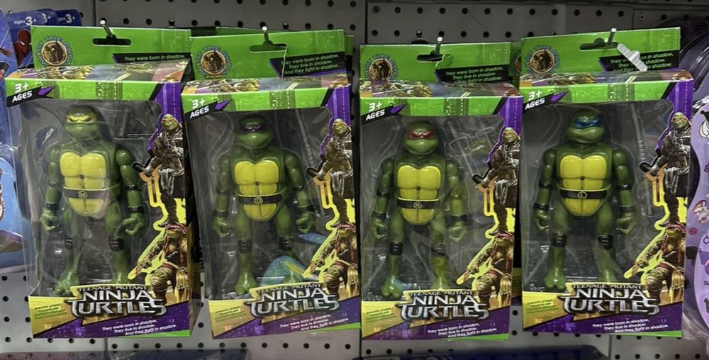 Фигурки със светлина Костенурките Нинджа, Ninja Turtles