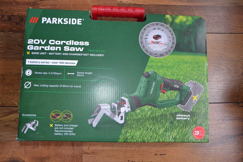 Нов акумулаторен трион Parkside 20V
