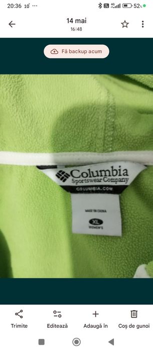 Bluză de trening mărimea L