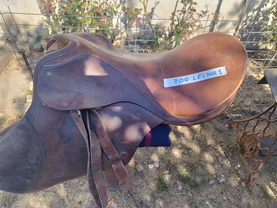 Șa călărie originala piele echitație cai