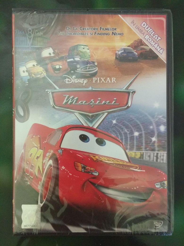 CARS 1. Filmul original Disney. [DVD] DUBLAT în română