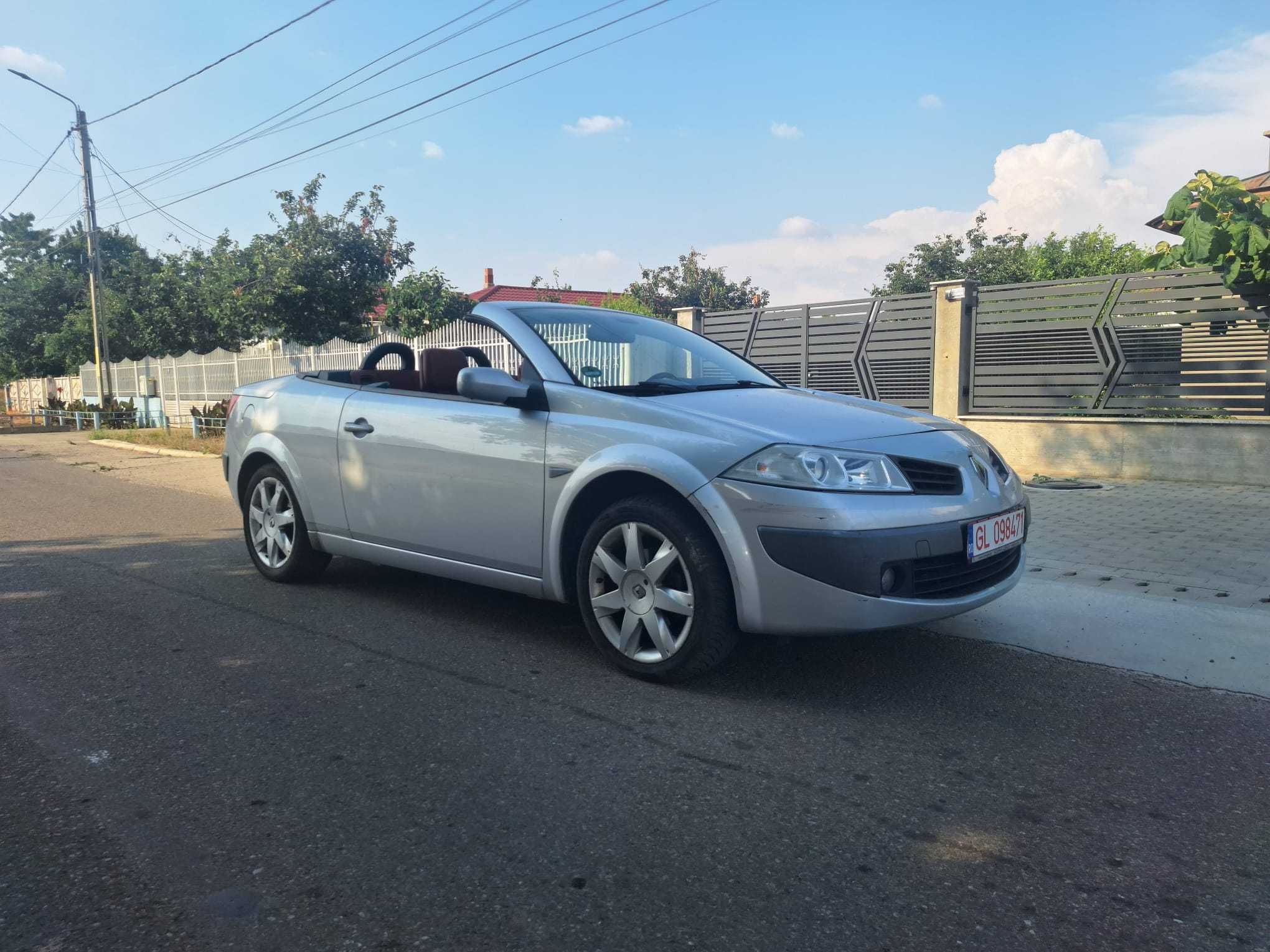 Renault Megane 2 cabrio decapotabila, 2006,  motor 2l + GPL fabrica