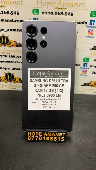 Hope Amanet P3 Samsung S25 Ultra