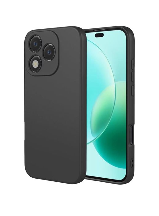 Honor 400 400 Lite 400 Pro - Husa Silicon Interior de Catifea Neagra