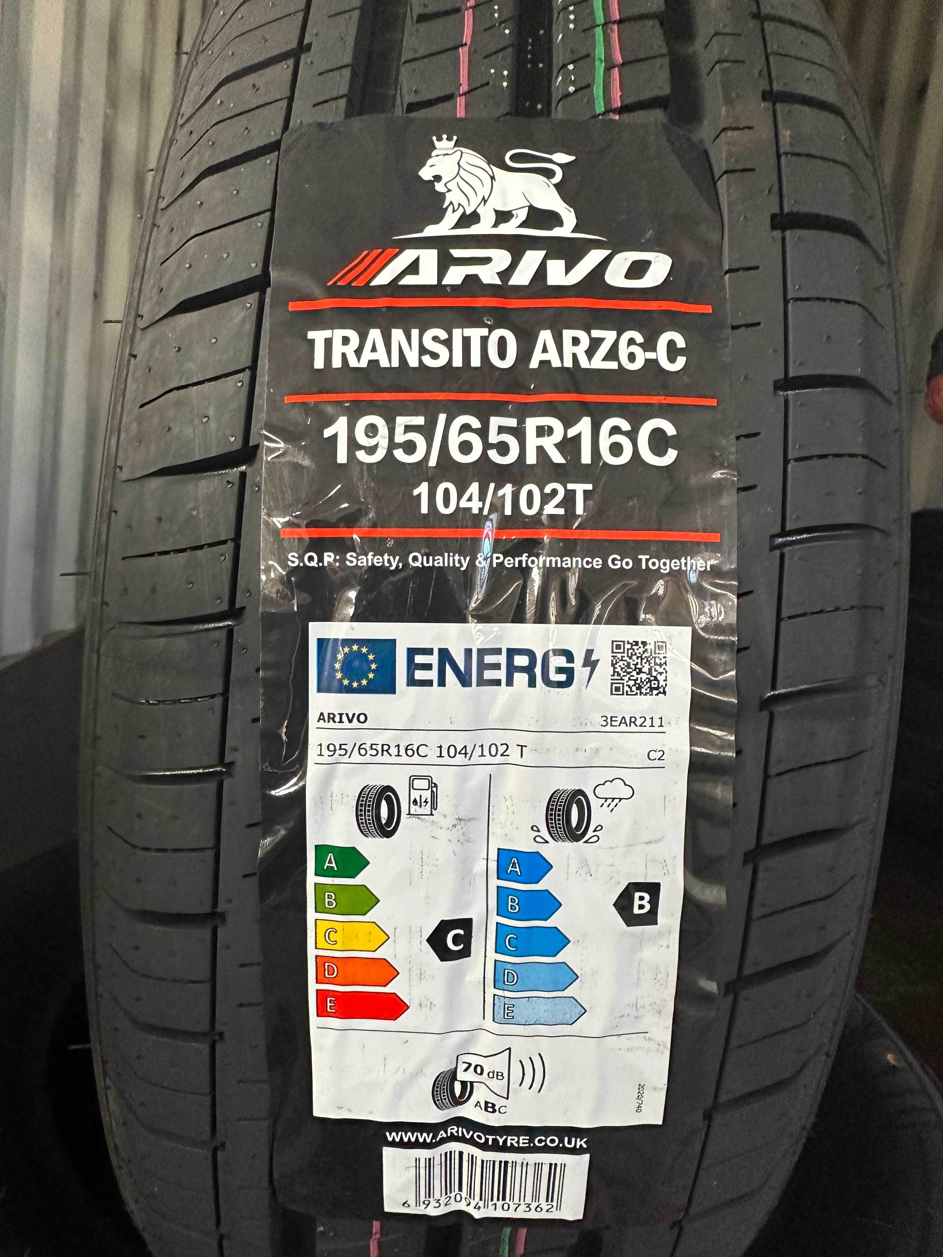 Нови Летни Бусови Гуми Arivo Transito 195/65R16C 104/102T Нов Doт