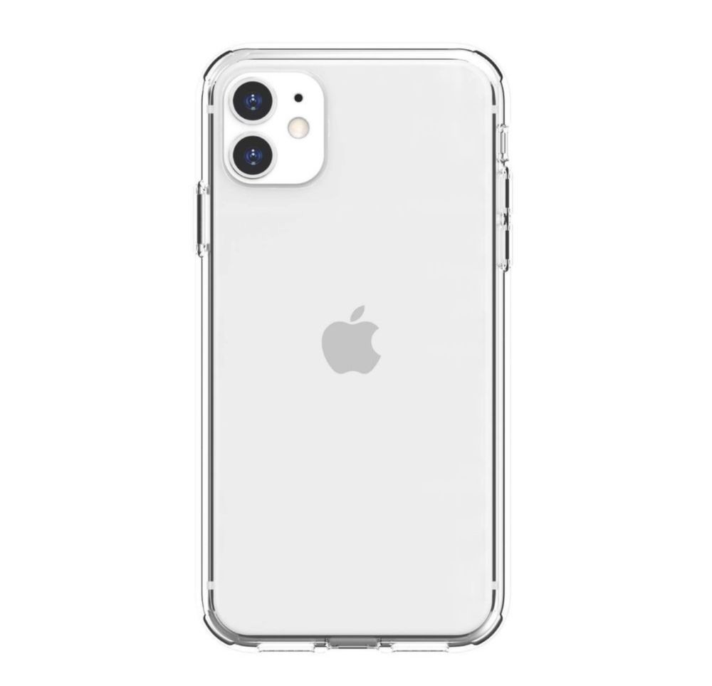 Husa Safe Case Silicon Slim 0,2mm Clara Neagra Iphone 11 12 13 PRO MAX