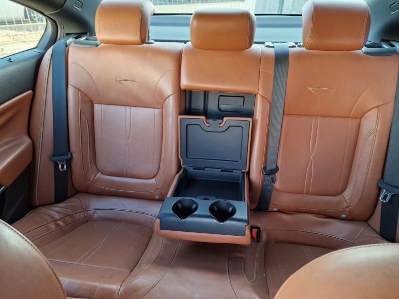 Bancheta si spatar piele maro Opel Insignia A