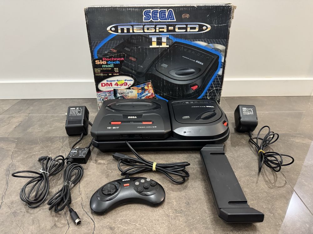 Sega mega cd + sega mega drive 2