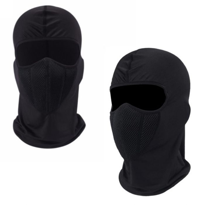 Cagula microfibre  moto, atv, ski marime universala, negru