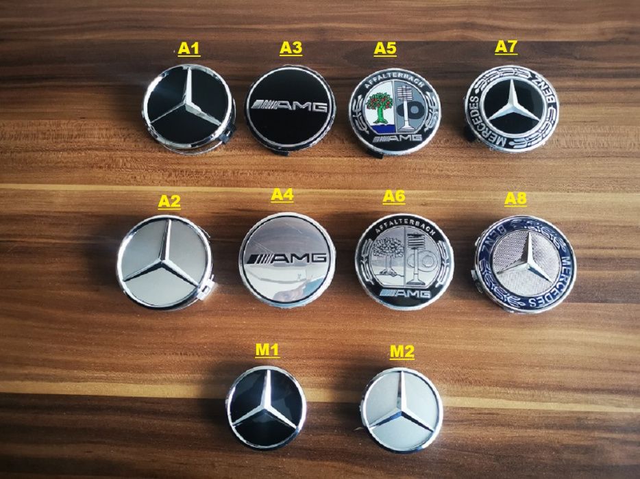 Капачки за джанти Mercedes/Мерцедес