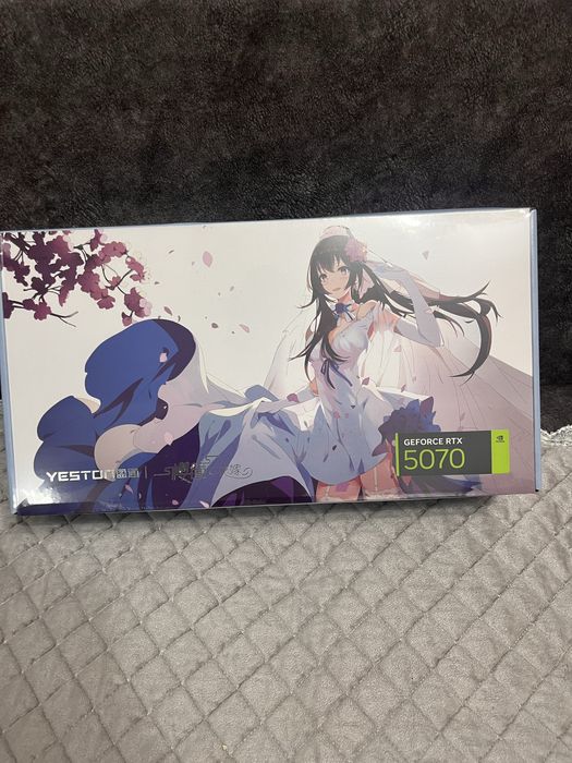 Продается новый RTX 5070 SAKURA 12 gb OC