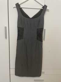 Rochie gri, marimea 36