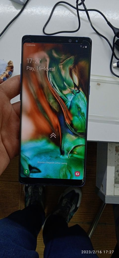 Samsung Note 8 garant