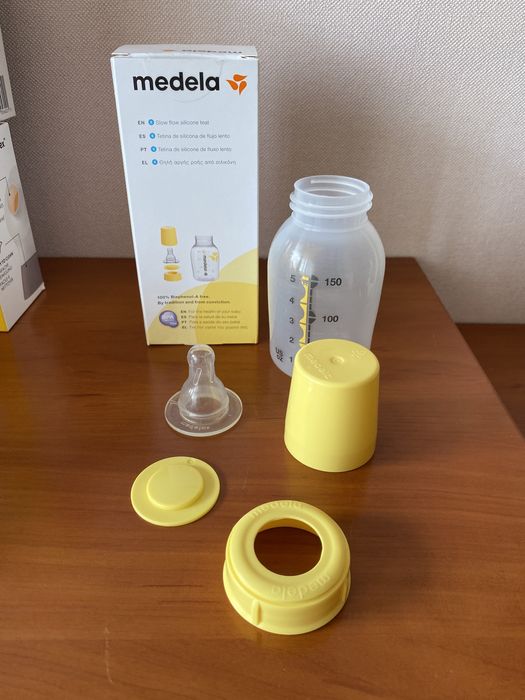 Пълен комплект за кърмене Medela Solo & Harmony + аксесоари и подаръци