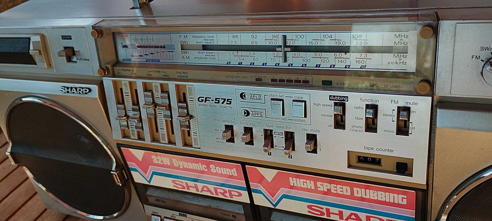 Радио касетофон бумбокс