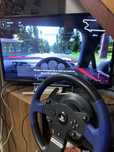 Volan jucarie consola playstation ps4 Trustmaster T150 cu pedale