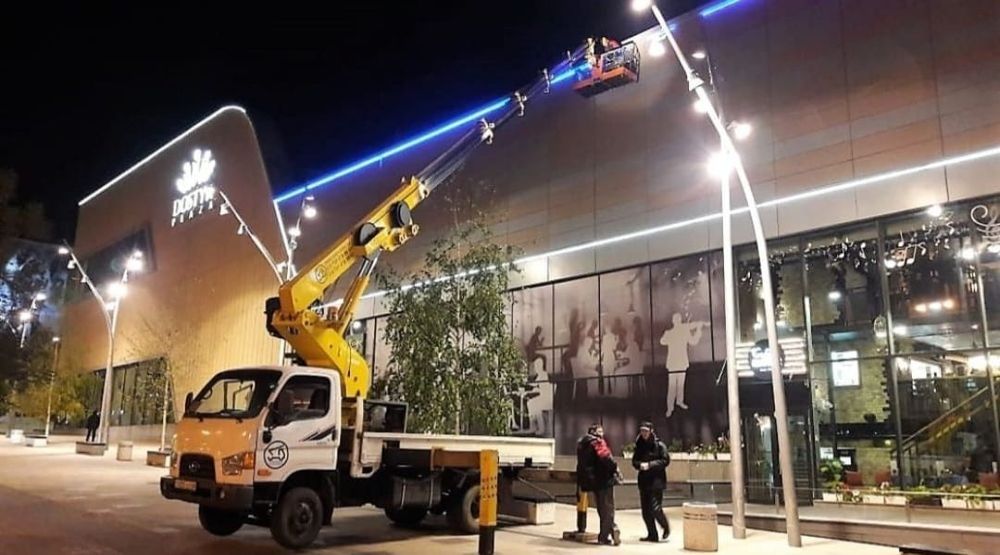 Услуги телескопической АГП АВТОВЫШКИ в Астана