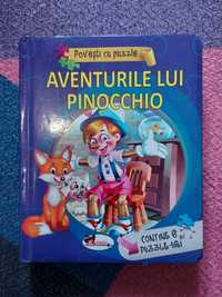 Aventurile lui Pinocchio, carte cu puzzle