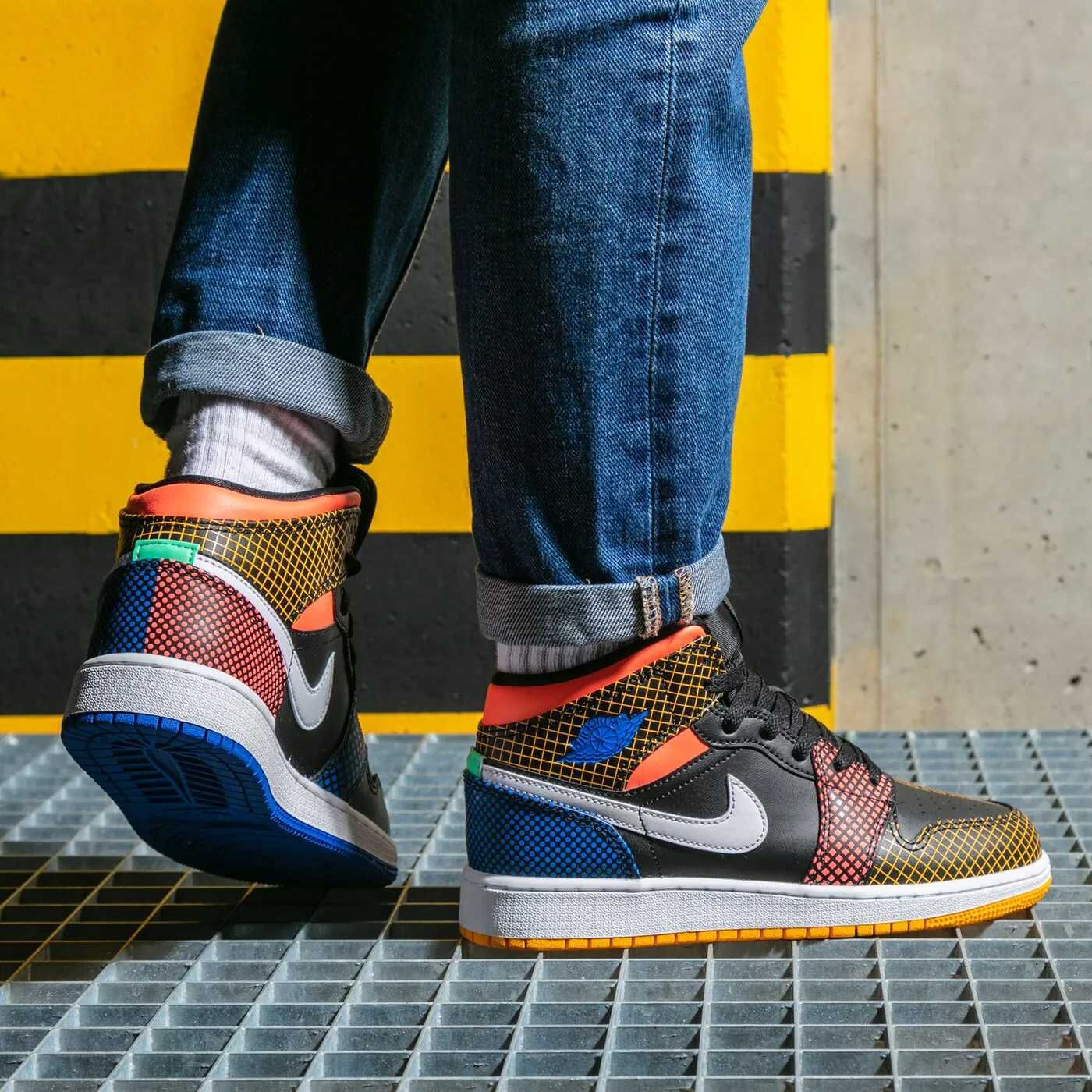 ОРИГИНАЛНИ *** Nike Air Jordan 1 Mid MMD 'MultiGrid