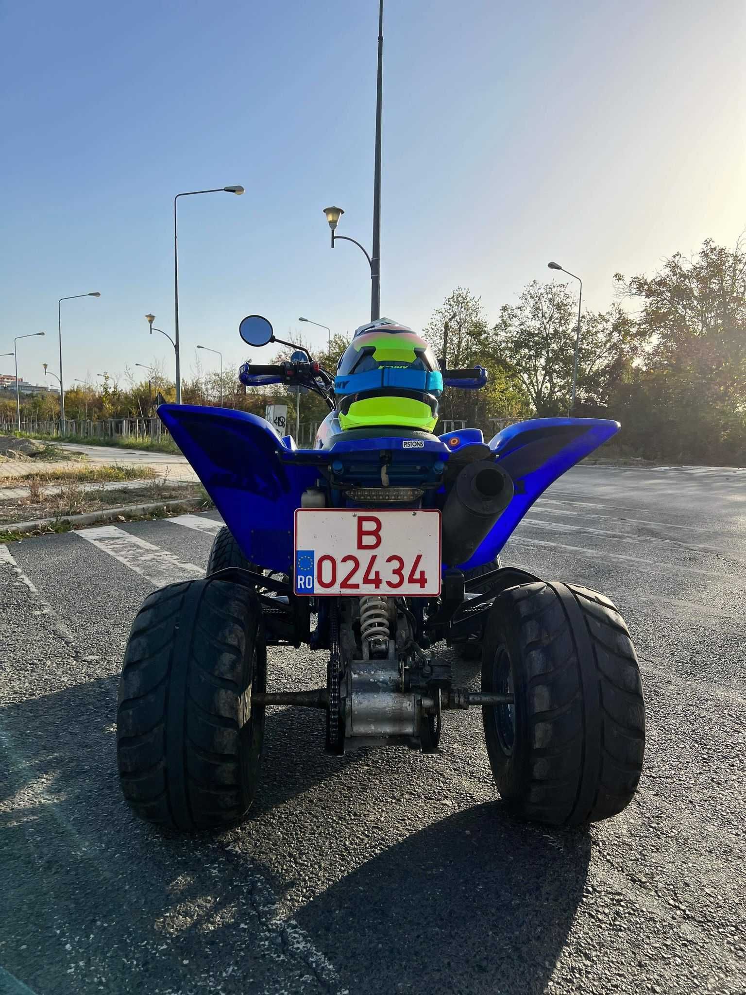 Vand Yamaha Raptor 660 SCHIMB CU MASINA