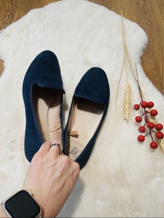 Balerini H&M Bleumarin