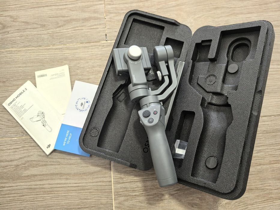 Dji Osmo Mobile 2 pachet complet original ca nou  gimbal stabilizator