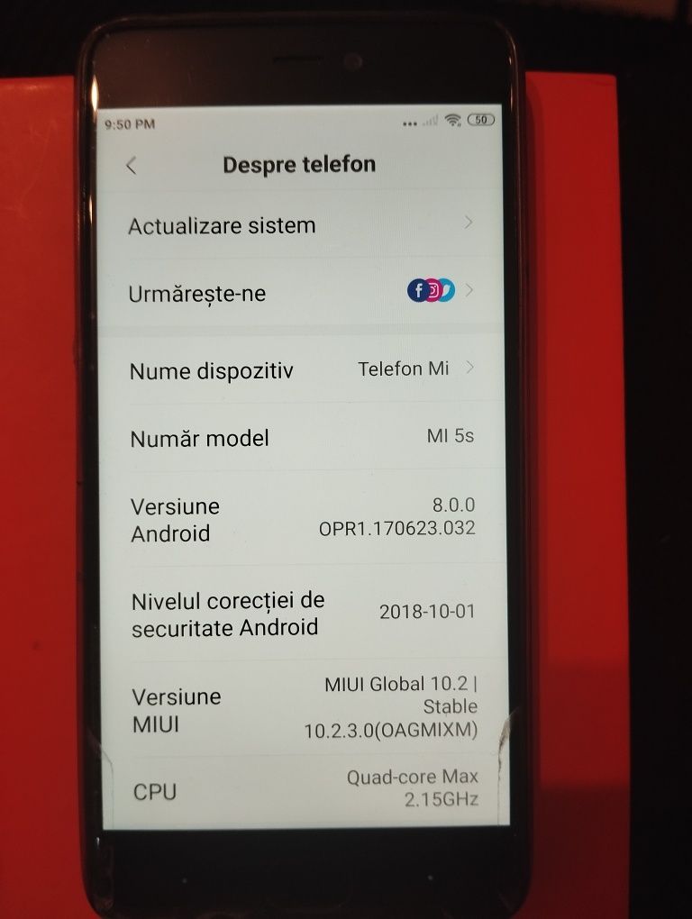 Vând telefon mi 4c și mi 5s