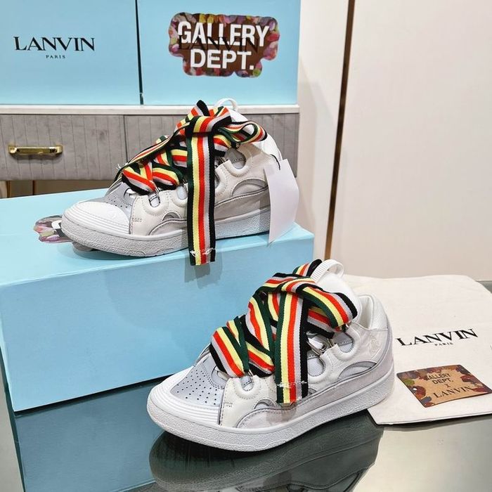 Lanvin curb sneaker