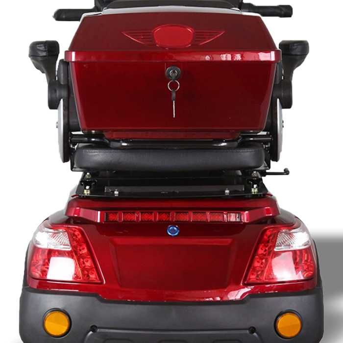 Електрическа триколка B1 /подобрен/ 1500W, Сив Металик, 5 батерии