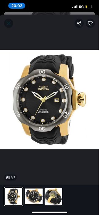 Часы Invicta 19316 Venom Sea Dragon