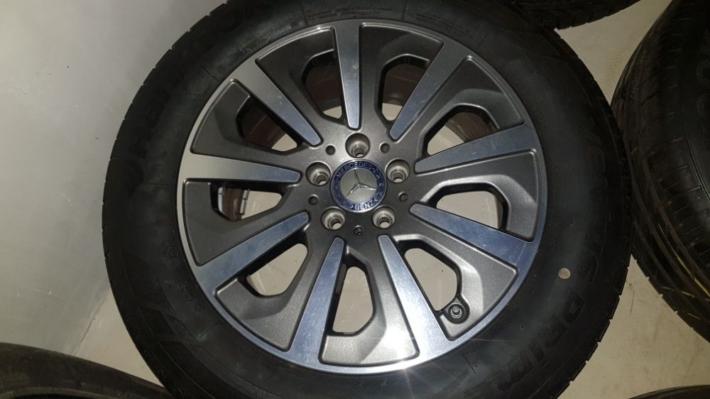 4бр. оригинални джанти Mercedes 17" 5x112 S класа