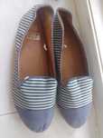 Pantofi Damă 37 Bleu Marine Vară Espadrile
