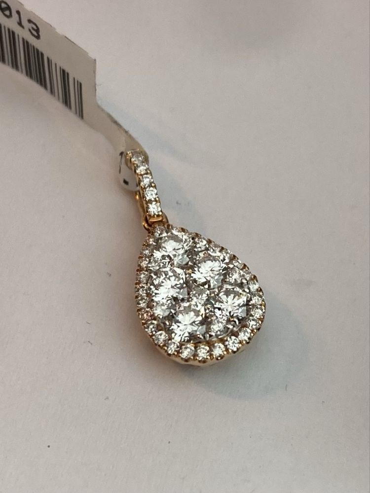 Set lux aur roz 18kt.cu diamante 3.23ct