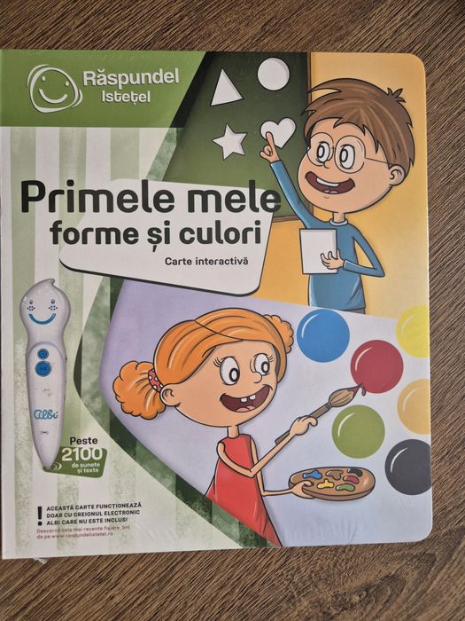 Raspundel Istetel Primele mele forme si culori noua sigilata