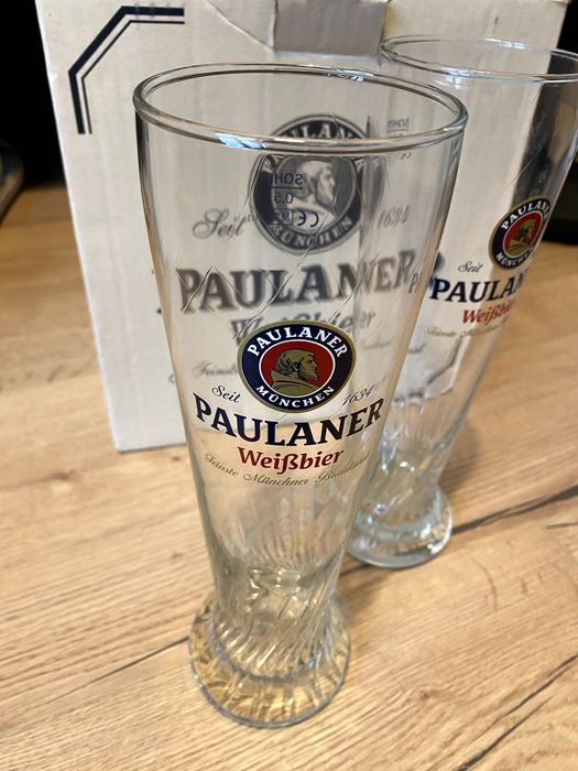 2 Комплекта с по 6 Халби за Вайс Бира 0,5 л, оригинални