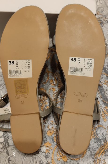 Sandale piele Esprit