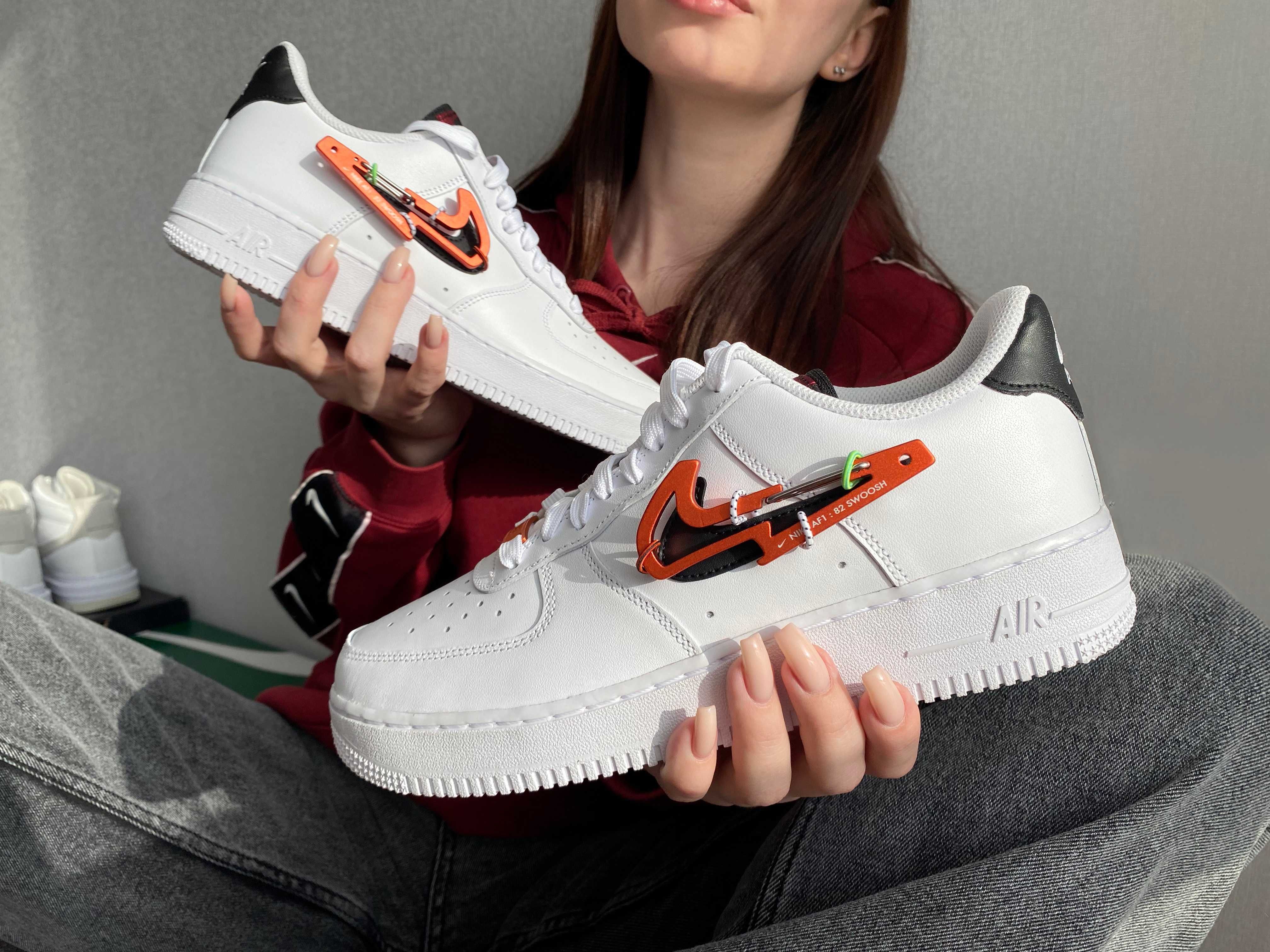 Оригинал Nike Air force 1 "Carabiner swoosh"