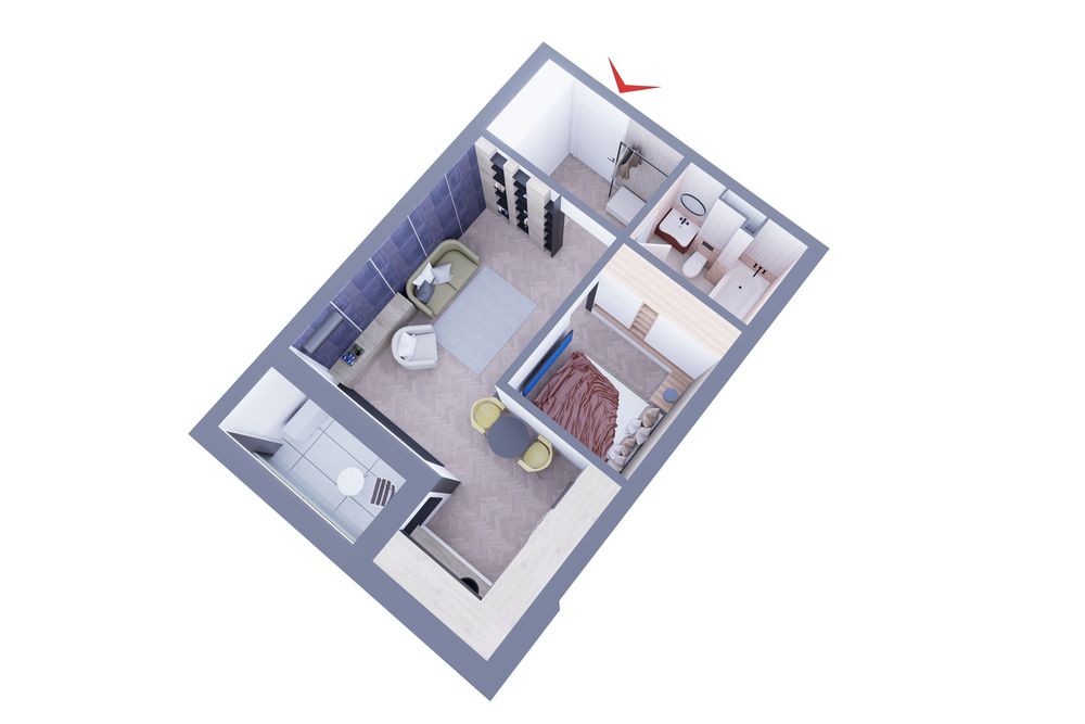 Apartament 2 Cam-PROMO-CEL MAI MIC PRET-Daconti Village-3 min de METRO