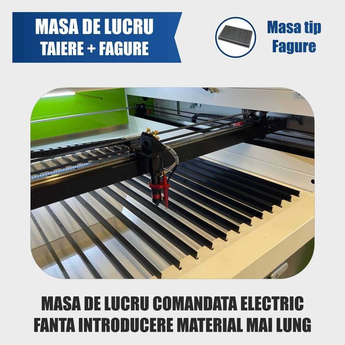 Gravator Laser K1610, Putere 150W, Controler RUIDA 1600x1000 mmm