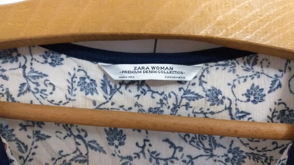 Palton primăvară-toamna Tina R, lână 80%,  nr.38, bluza Zara cadou