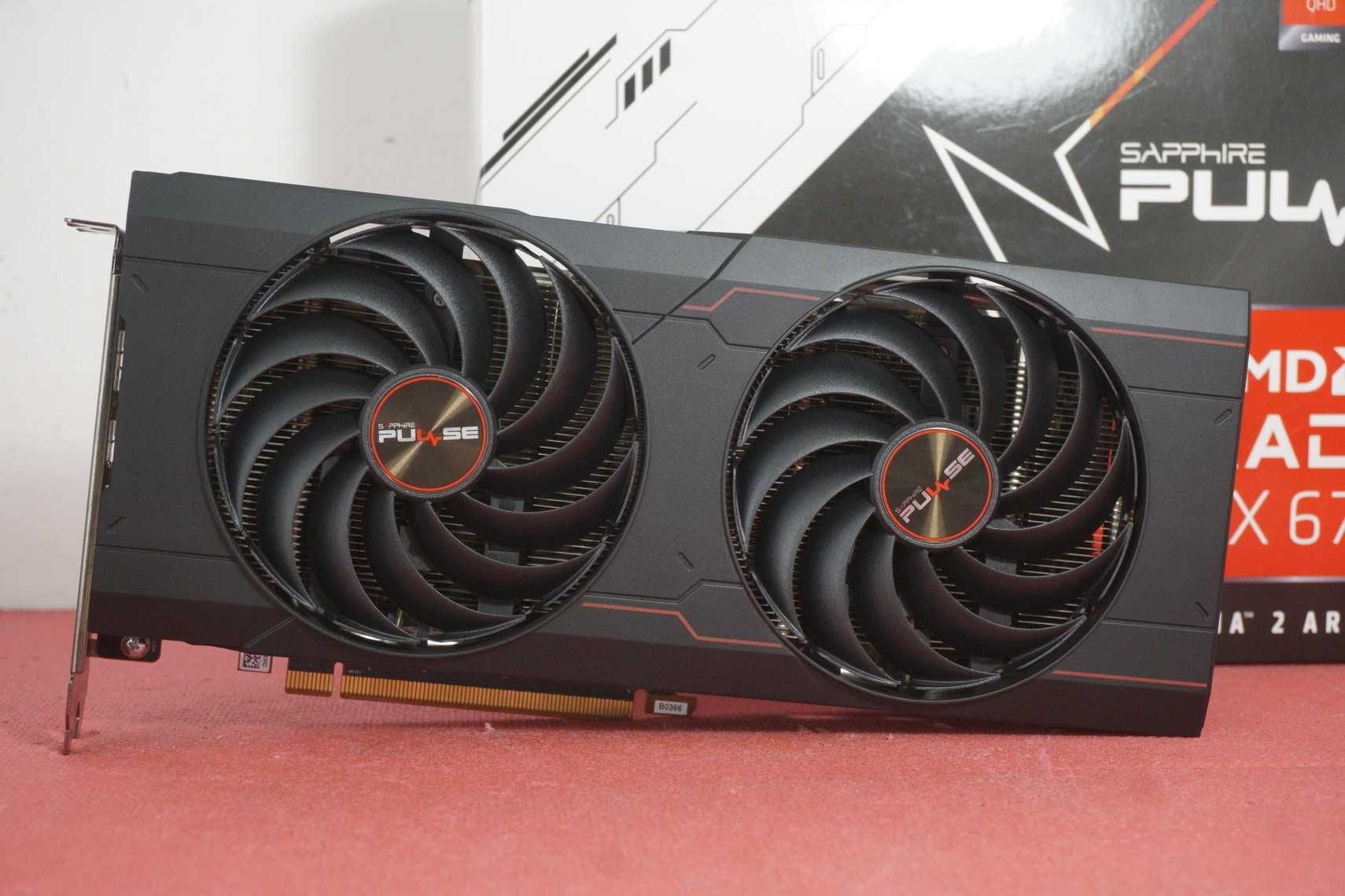 Видеокарта GPU AMD RX 6700 XT 12GB Sapphire Pulse / Вкл.ДДС