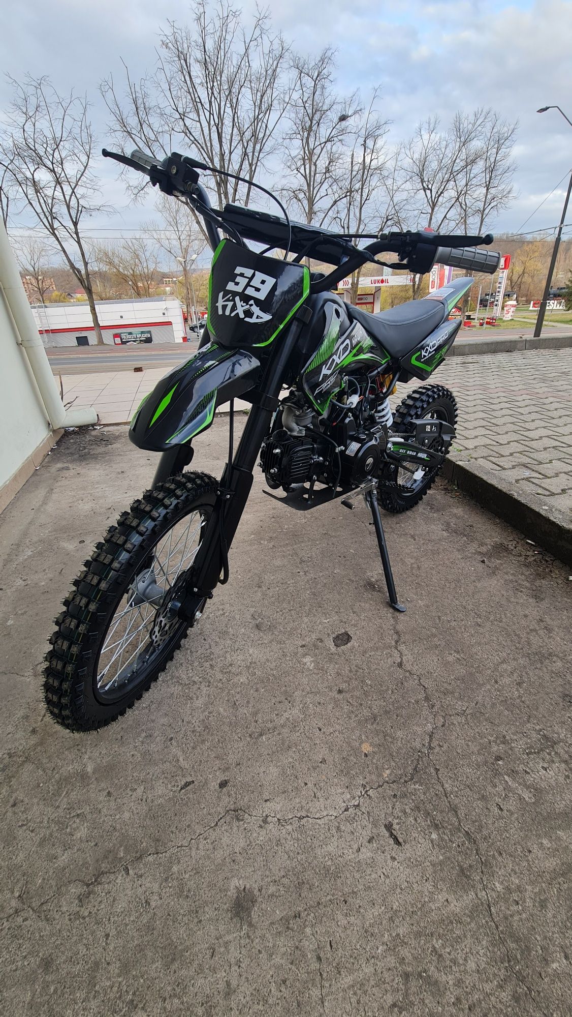 Cross Motocross Enduro KXD PRO Germany Hawk 125cc E-start Kickstart