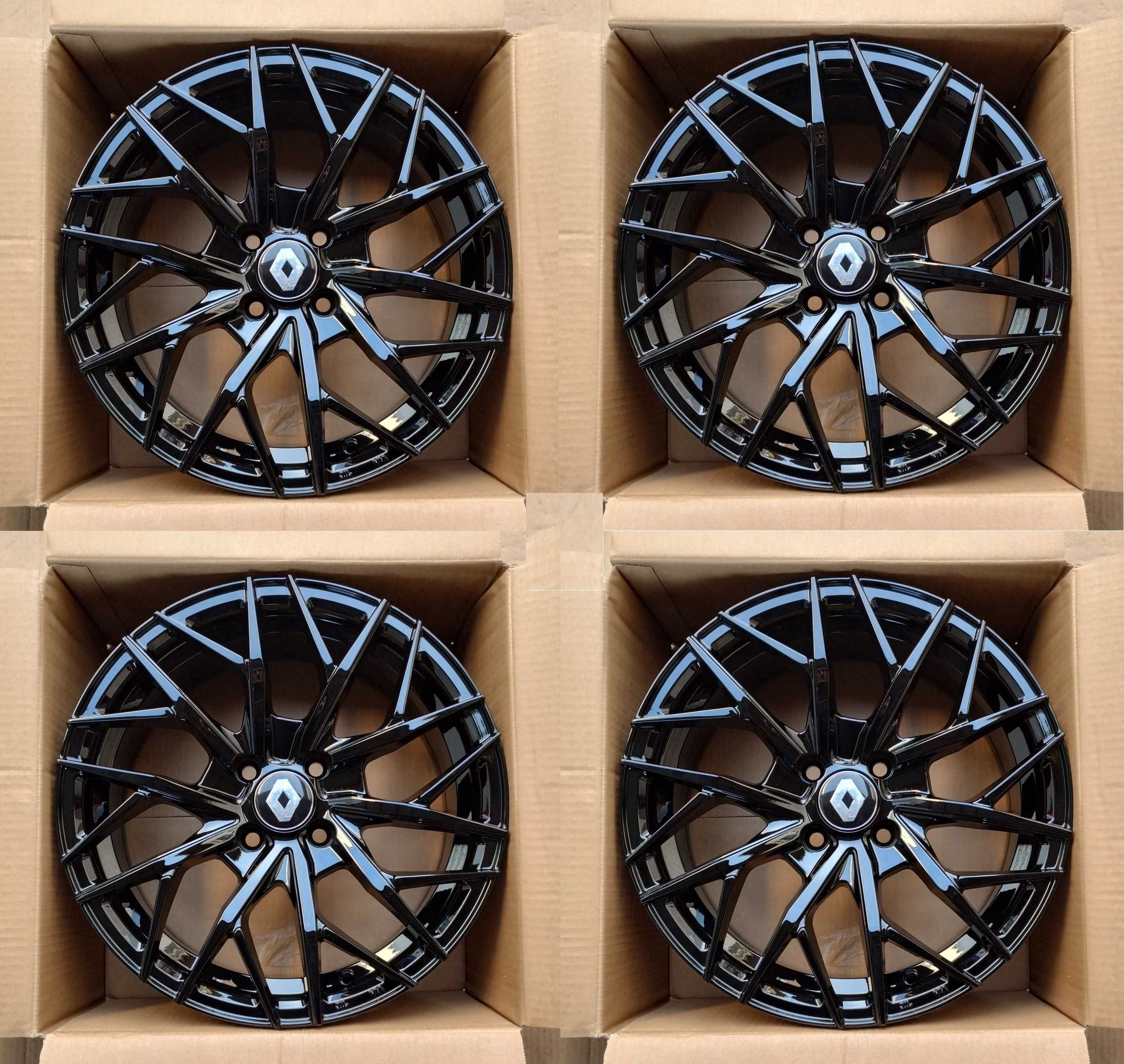 Jante Negre R16 Renault Captur Clio ZOE Megane Scenic 4 x 100 R16