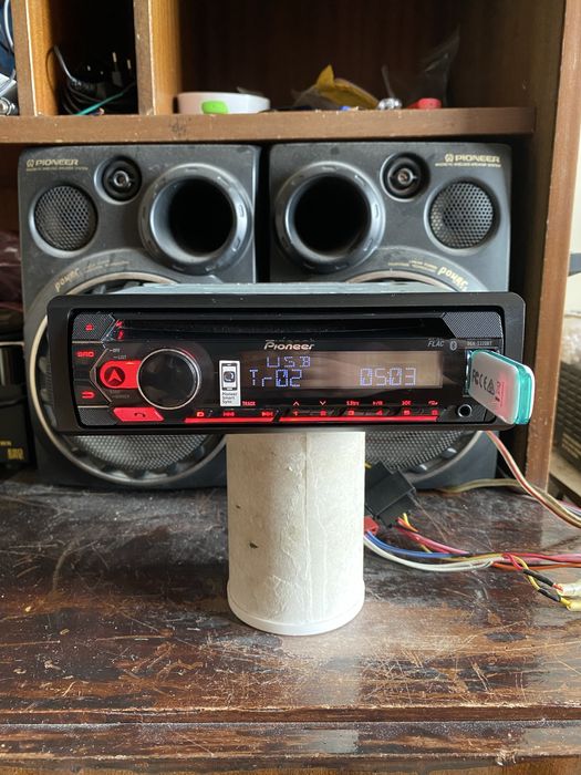 Pioneer deh-s320bt -НОВ МОДЕЛ -BLUETOOTH, USB, Aux, радио плеър cd сд