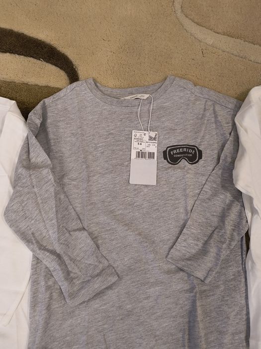 Lot bluze subțiri băiețel Mango mărime 116 noi cu eticheta