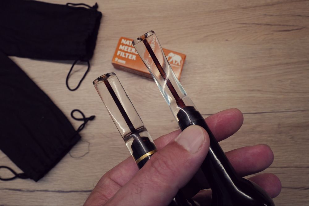 Pipa doua pipe Big - Ban Sera made in Holland tutun filtre 9mm