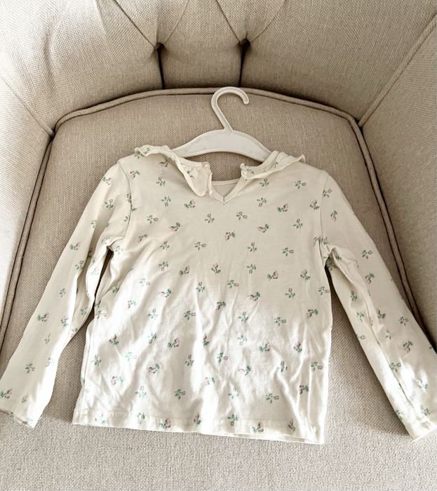 Set rochita si bluza verde pastel 92 Primark